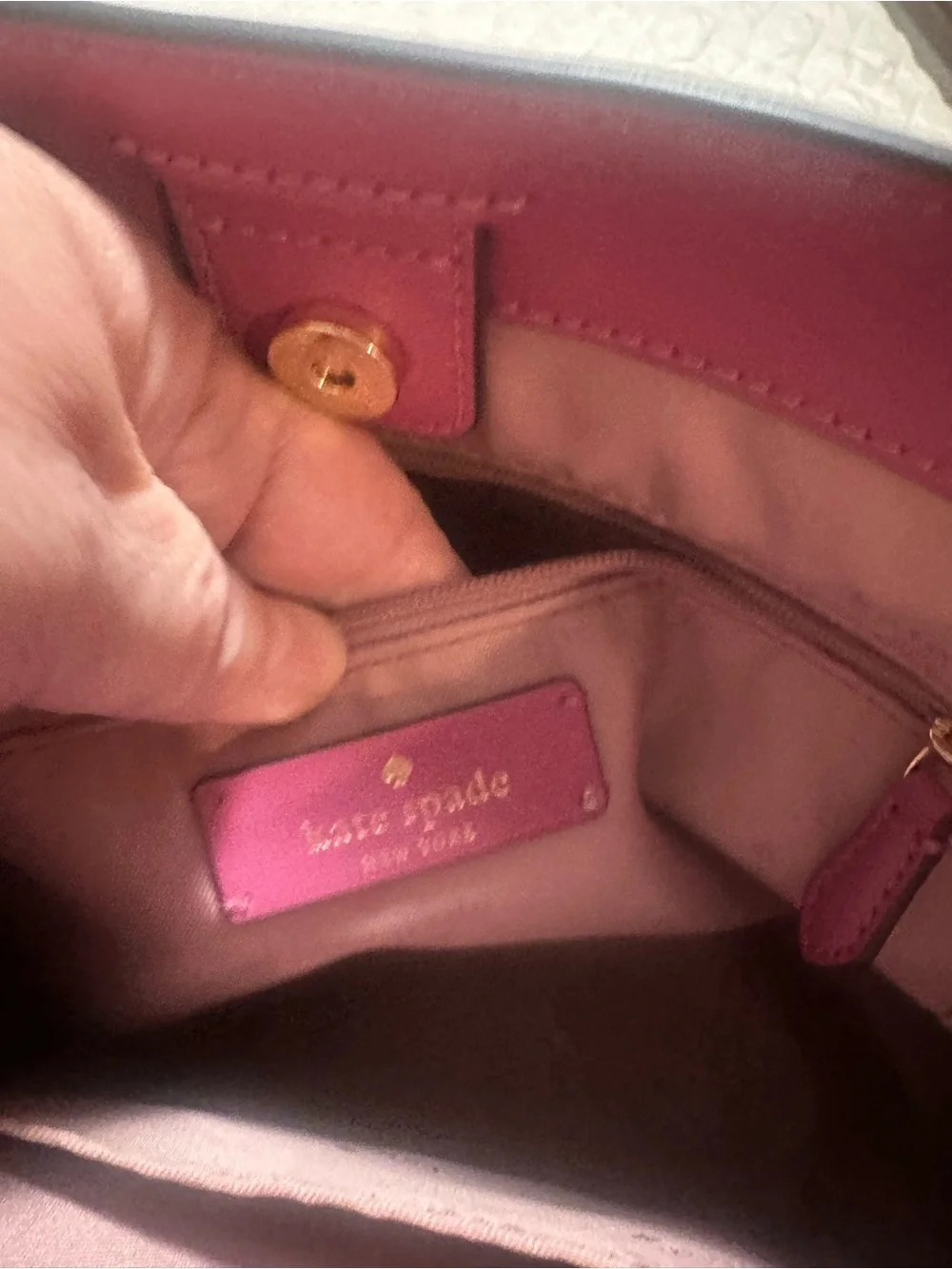 kate spade pebbled leather shoulder bag with floral scarf